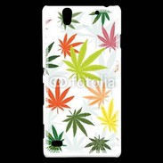 Coque Sony Xperia C4 Marijuana leaves