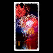 Coque Sony Xperia C4 Feu d'artifice
