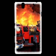 Coque Sony Xperia C4 Intervention des pompiers incendie