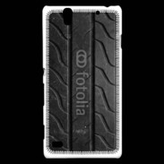 Coque Sony Xperia C4 Effet pneu de voiture