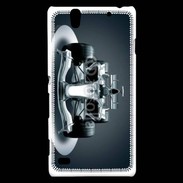 Coque Sony Xperia C4 Formule 1 en noir et blanc 50