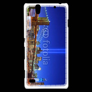 Coque Sony Xperia C4 Laser twin towers
