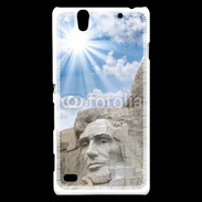 Coque Sony Xperia C4 Monument USA Roosevelt et Lincoln