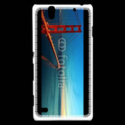 Coque Sony Xperia C4 Golden Gate Bridge San Francisco