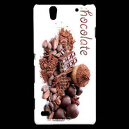 Coque Sony Xperia C4 Amour de chocolat