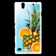 Coque Sony Xperia C4 Cocktail d'ananas