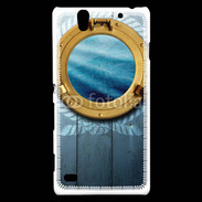 Coque Sony Xperia C4 Porte de cabine de bateau