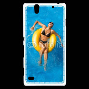 Coque Sony Xperia C4 Bouée et bronzage