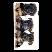 Coque Sony Xperia C4 Chiots Berger Allemand