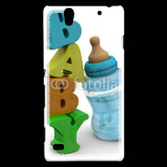 Coque Sony Xperia C4 Biberon bébé