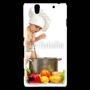 Coque Sony Xperia C4 Bébé chef cuisinier