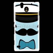 Coque Sony Xperia C4 Moustache commandant