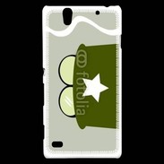 Coque Sony Xperia C4 Moustache et cigare
