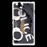 Coque Sony Xperia C4 Equipement de police