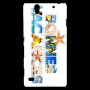 Coque Sony Xperia C4 Bonnes vacances