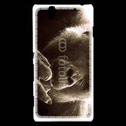 Coque Sony Xperia C4 Singe faisant un fuck