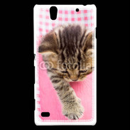 Coque Sony Xperia C4 Humour de chaton