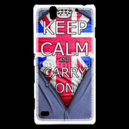 Coque Sony Xperia C4 Keep Calm Businessman