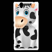 Coque Sony Xperia C4 Vache cartoon 500