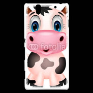 Coque Sony Xperia C4 Vache cartoon 510