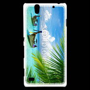 Coque Sony Xperia C4 Plage tropicale