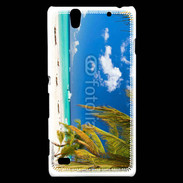 Coque Sony Xperia C4 Plage paradisiaque des caraïbes