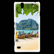 Coque Sony Xperia C4 Bord de plage en Thaillande