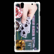 Coque Sony Xperia C4 Joueur de poker 3