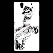 Coque Sony Xperia C4 DJ en dessin