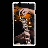 Coque Sony Xperia C4 Guitariste 2