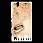 Coque Sony Xperia C4 Dirty music background