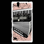 Coque Sony Xperia C4 Illustration accordéon 1
