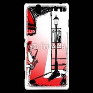 Coque Sony Xperia C4 Saxophoniste en dessin 65