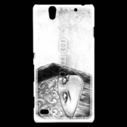 Coque Sony Xperia C4 Illustration de femme arabe