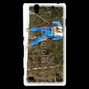 Coque Sony Xperia C4 Course de Biathlon