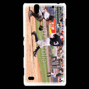 Coque Sony Xperia C4 Batteur Baseball