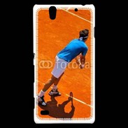 Coque Sony Xperia C4 Match de tennis sur terre battue