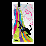 Coque Sony Xperia C4 Plaisir de courir