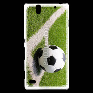 Coque Sony Xperia C4 Corner football 5