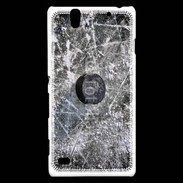 Coque Sony Xperia C4 Palet de Hockey sur glace