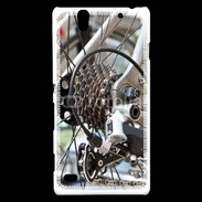 Coque Sony Xperia C4 Cyclisme roue arrière