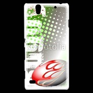 Coque Sony Xperia C4 Illustration rugby 5