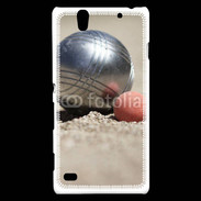 Coque Sony Xperia C4 Amour de la pétanque