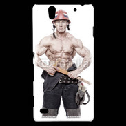 Coque Sony Xperia C4 Pompier sexy