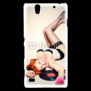 Coque Sony Xperia C4 Pin up musique