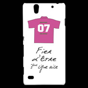 Coque Sony Xperia C4 Troisième ligne D Bonus offensif-défensif Blanc