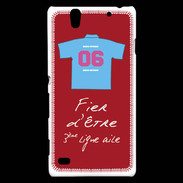Coque Sony Xperia C4 Troisième ligne G Bonus offensif-défensif Rouge 2