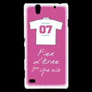 Coque Sony Xperia C4 Troisième ligne D Bonus offensif-défensif Rose