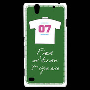 Coque Sony Xperia C4 Troisième ligne D Bonus offensif-défensif Vert