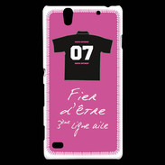 Coque Sony Xperia C4 Troisième ligne D Bonus offensif-défensif Rose 2